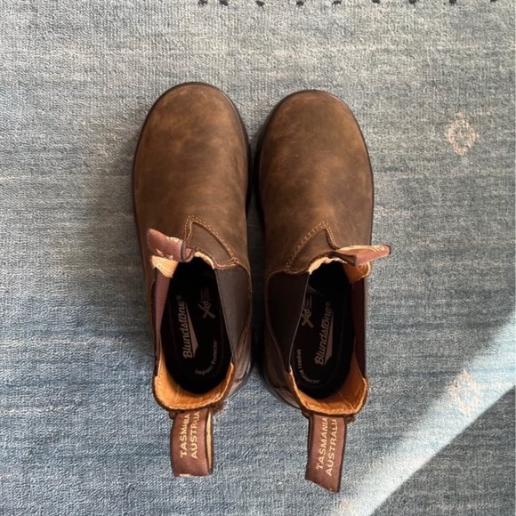 Blundstones Chelsea Lug Boots Women's Size 8 (5) Rustic Brown - Picture 3 of 6